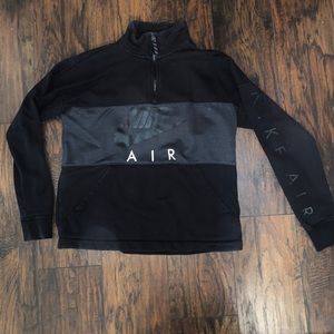 NIKE AIR HALF ZIP SWEATER SZ L